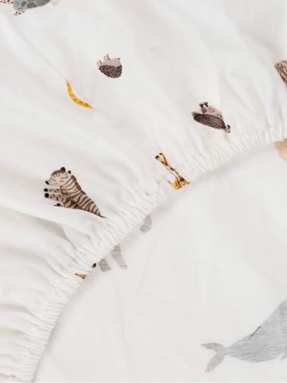 GATHRE NWT Menagerie Zoo Animals Sheet Set -Full